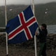 28.07.2007 – Djúpavík. Abhissen der Isl�ndischen Flagge.