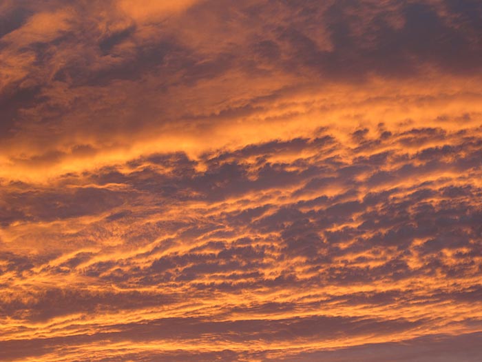 Djúpavík. Miscellaneous XXIII. - Sunset sky - detail. (4 till 13 June 2010)