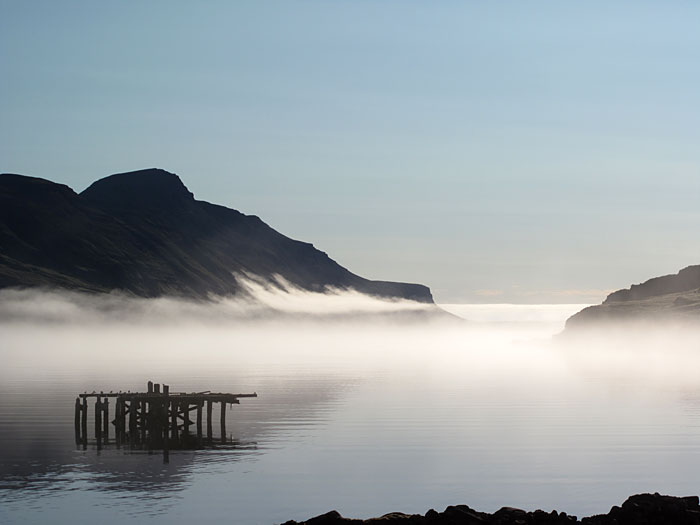 Djúpavík. Morgenstimmung. -  (19.07.2010)