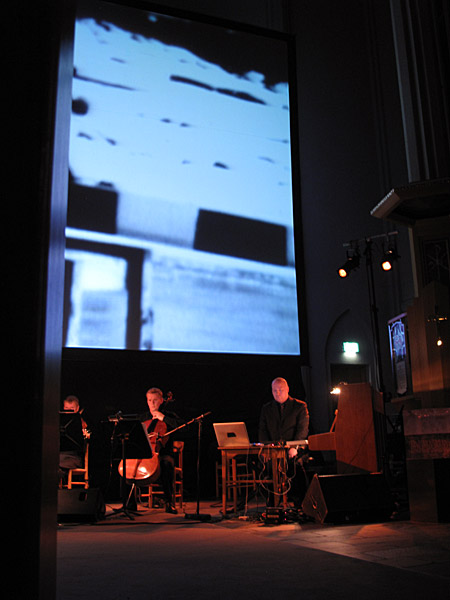 Reykjavík. Concert: Jóhann Jóhannsson at Hallgrímskirkja. -  (1 October 2010)