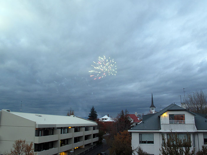 Reykjavík. Himmel hoch. -  (04. bis 09.10.2010)