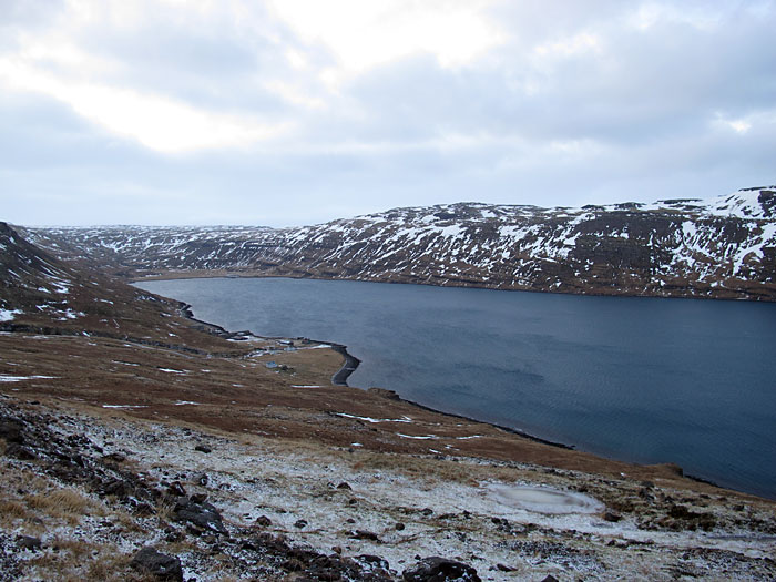 Djúpavík. Finally back in Djúpavík but driving very next to the north! - Und zu meiner Freunde ein Abstecher nach Eyri, der anderen Heringfabrik im Íngólfsjörður. (31 December 2010)