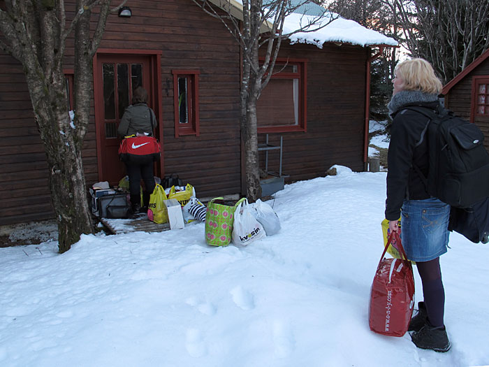 Álftavatn. In winter in the summer cottage I. - Arrived! (18 February 2011)