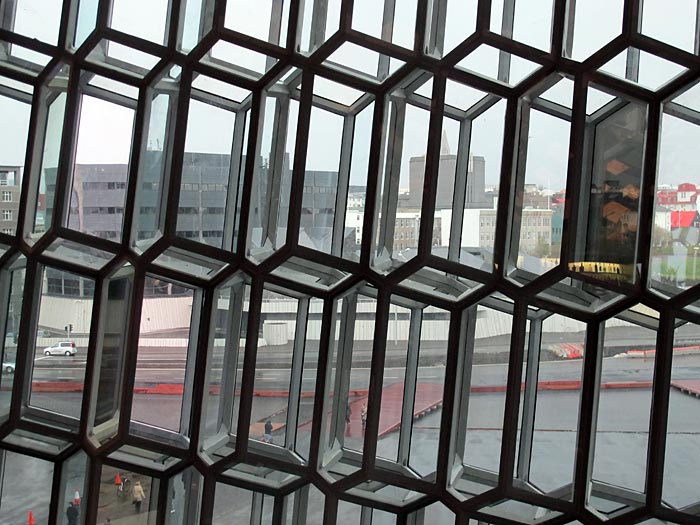 Reykjavík. Harpa - das neue Konzerthaus am Hafen. - Innenansichten. (11.05.2011)