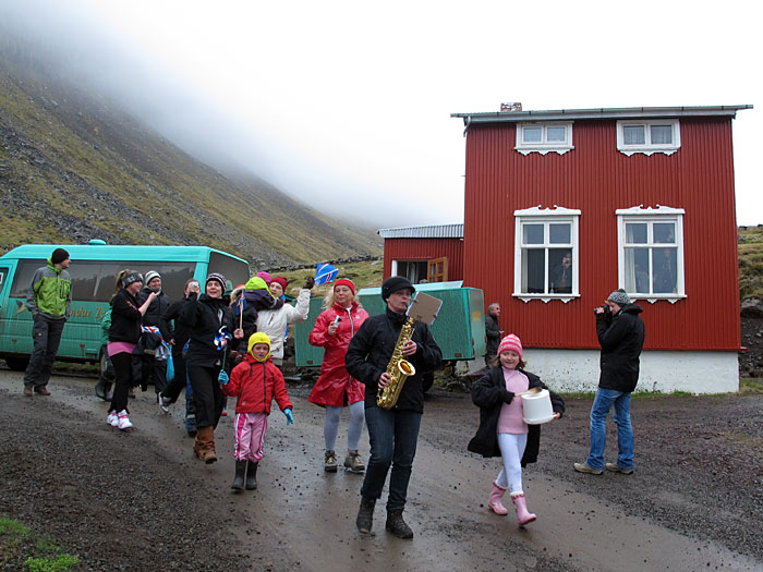 Djúpavík. National holiday 17 June 2011. -  (17 June 2011)