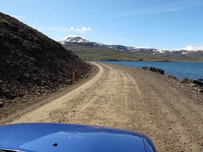 Djúpavík. A wonder-full day. - Summer, sunshine. Together with Kaja on the way to the north... (2 July 2011)