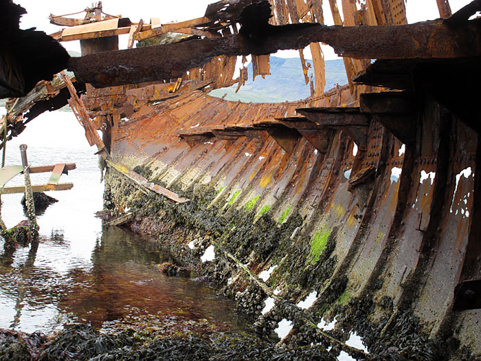 Djúpavík. Innenansicht: Das Schiff M/S Suðurland. - VIII. (29.08.2011)