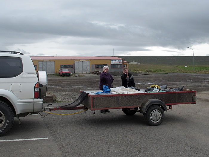 Djúpavík. Rückreise. - 'Wo ist der Fisch?' in Búðardalur. (30.08.2011)