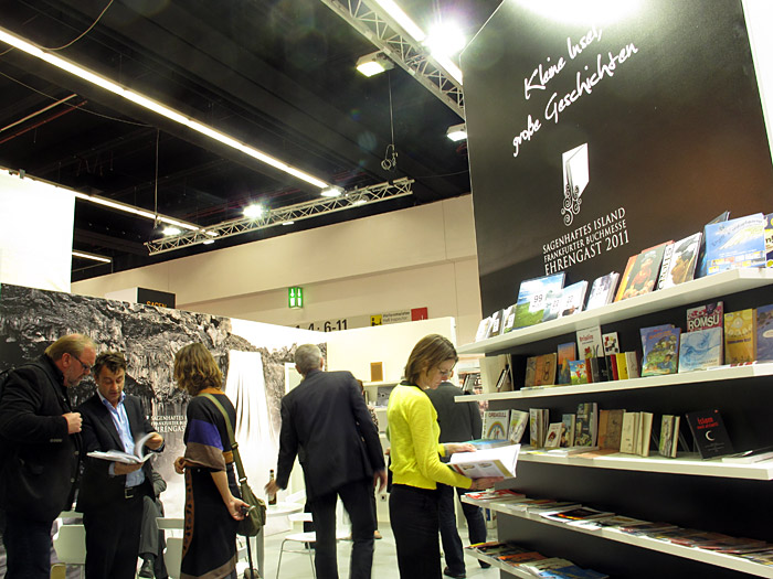 Frankfurt. Sagenhaftes Island auf der Frankfurter Buchmesse. - Impressionen I. (12.10.2011)