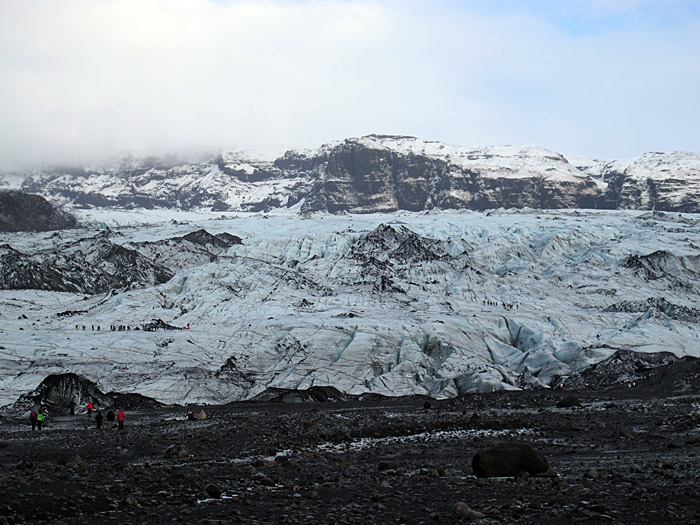 South coast. Excursion. - Sólheimajökull II. (5 November 2011)