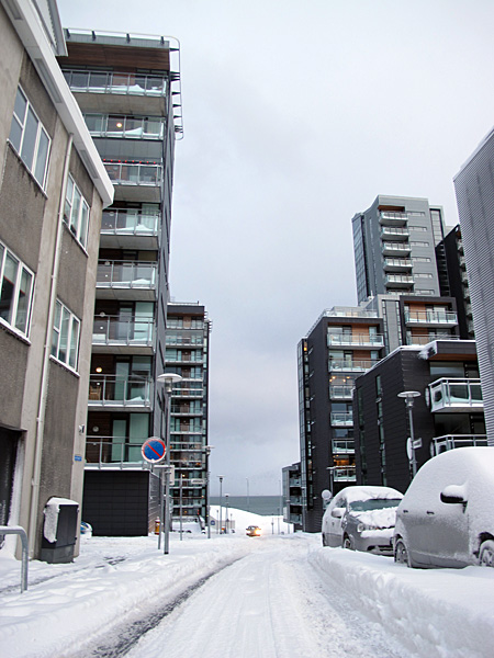 Reykjavík. Verschiedenes XXXVIII. - Impressionen aus dem Schnee. IV. (25. bis 29.12.2011)