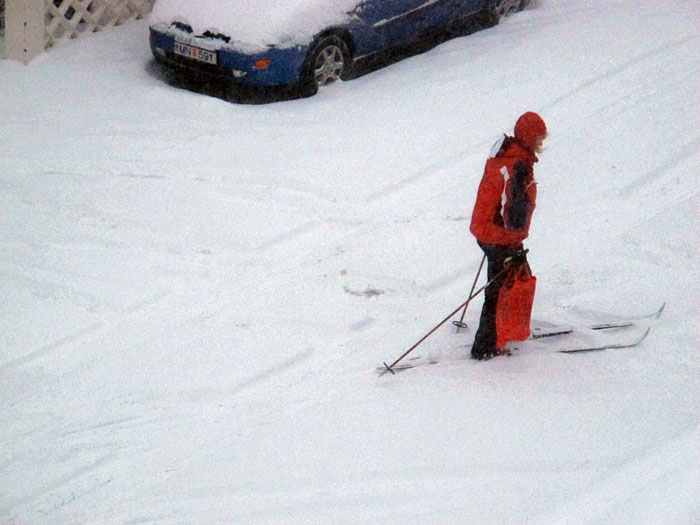 Reykjavík. Verschiedenes XXXVIII. - Impressionen aus dem Schnee. XII. (25. bis 29.12.2011)