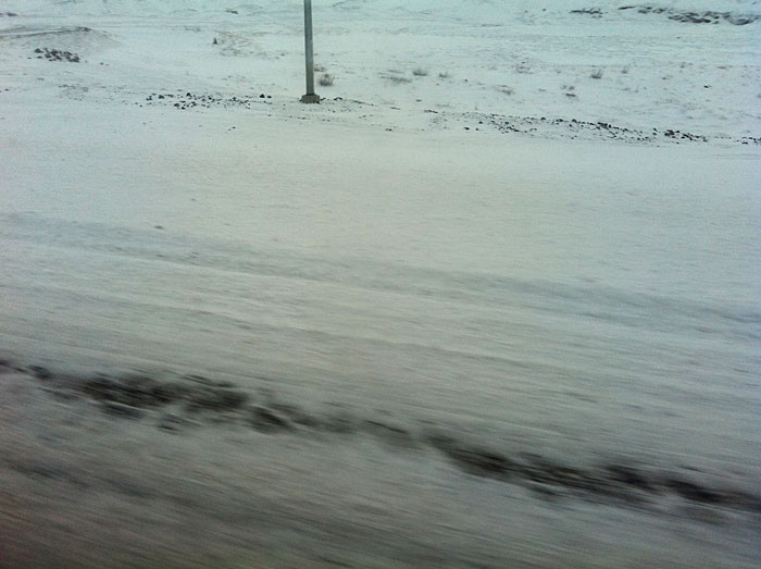 Reykjavík. Ausflug nach Selfoss. - Schnee und Selfoss. I. (17. and 18.02.2012)