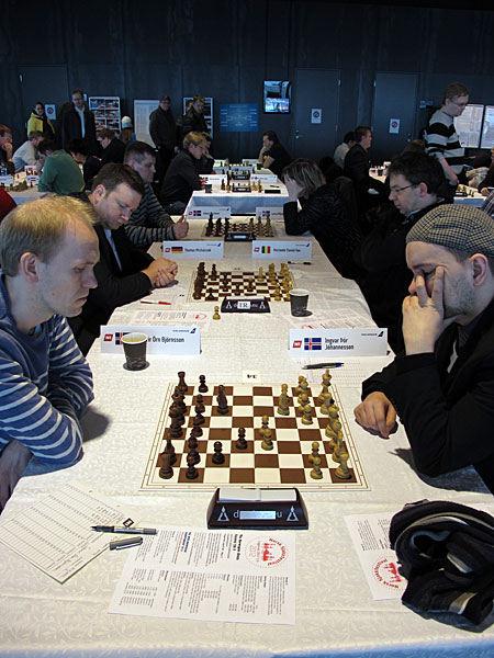 Reykjavík. Chess tournament Reykjavík Open 2012. - VII. (10 March 2012)