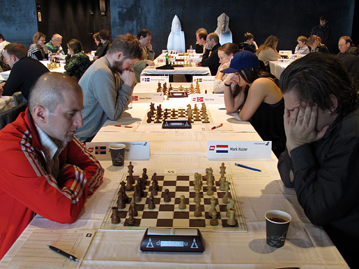 Reykjavík. Schachturnier Reykjavík Open 2012. - XI. ? - Mark Hulzer. (10.03.2012)