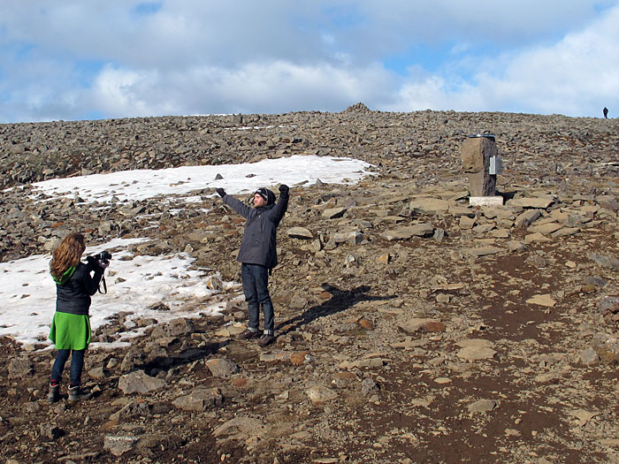 Reykjavík. Esja - das erste Mal. - :-) (05.05.2012)