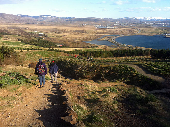 Reykjavík. Esja - das erste Mal. - :-) (05.05.2012)