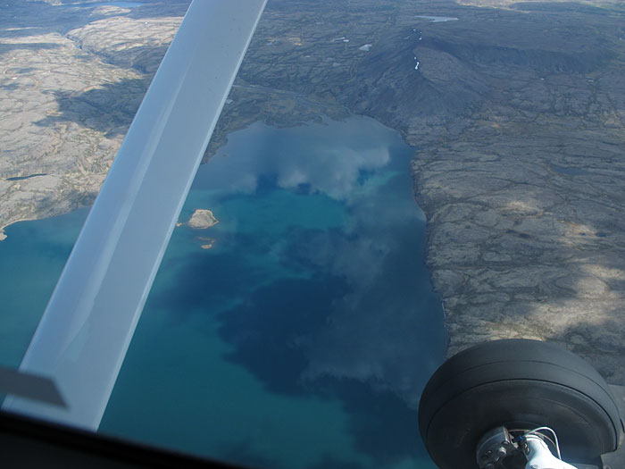 Reykjavík—Gjögur. Flying back to Gjögur/Djúpavík. - Somewhere! (11 June 2012)