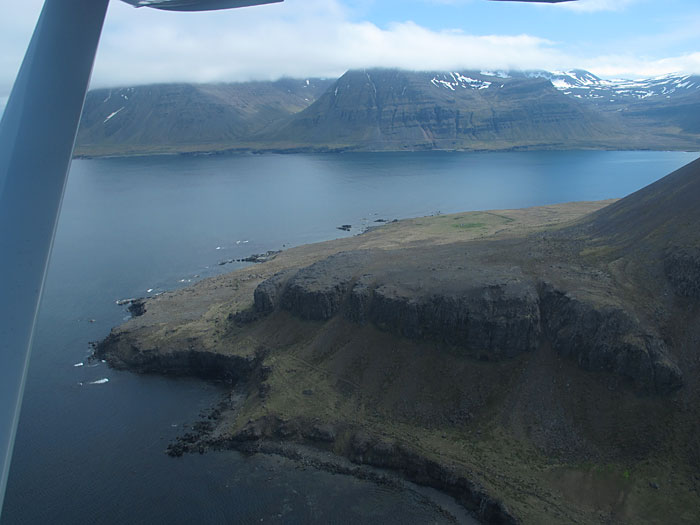 Reykjavík—Gjögur. Flying back to Gjögur/Djúpavík. - ... (11 June 2012)