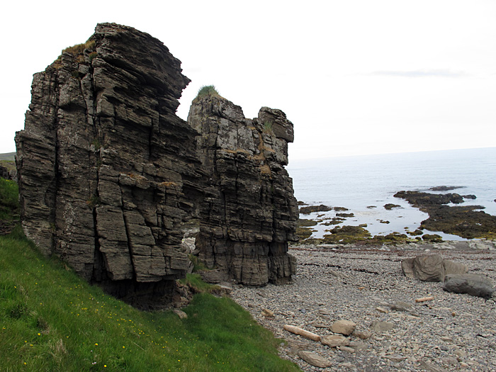 Árneshreppur. Short trip III. - Little bit further than Krossnes. Impressive rock formations. (2 July 2012)