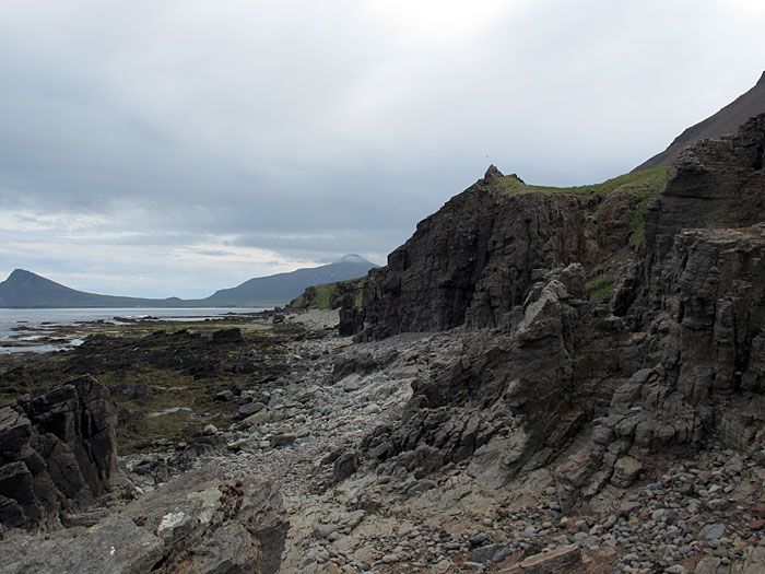 Árneshreppur. Short trip III. - Little bit further than Krossnes. Impressive rock formations. (2 July 2012)