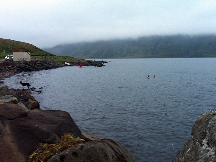 Djúpavík. Miscellaneous XXXXVI. - Hmmm, taking a bath, why not??? (10 till 18 July 2012)