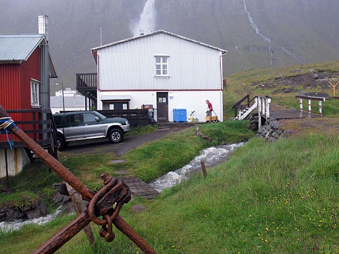 Djúpavík. REGEN REGEN REGEN REGEN. - Zurück in Djúpavík ... (23.07.2012)