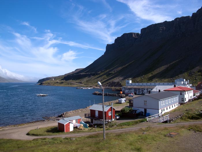 Djúpavík. Bless bless, Djúpavík! - After almost three months I left Djúpavík again. It was a very busy and arduously summer, but also a very nice summer. I met so many nice and friendly guests, and I could give another exhibition in the old herring factory :-)! Takk fyrir! (20 August 2012)