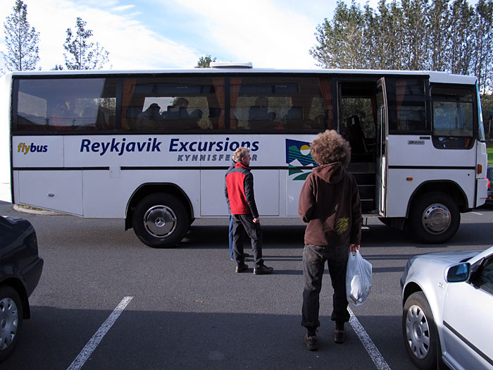 Reykjavík. Haustferð - autumn trip. I. - In this bus we started our day trip ... (8 September 2012)