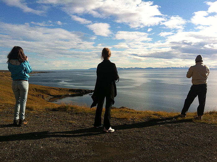 Djúpavík. Ein Wochenende in Djúpavík. I. - Den Ausblick geniessen! (22.09.2012)