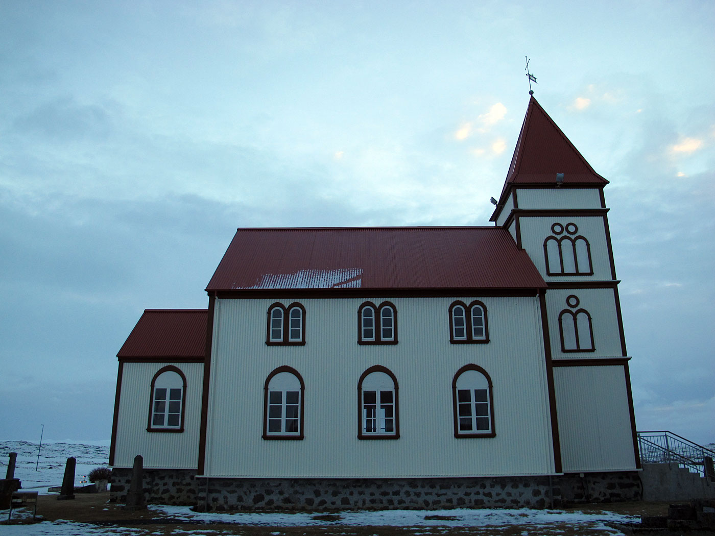 Miðnes. Kurzausflug. - Kálftarneskirkja. I. (30.12.2012)