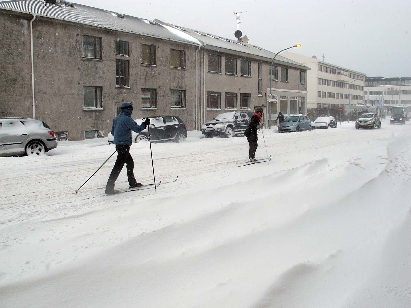 Reykjavík. Schneechaos - für nur einen Tag. - VII. (06.03.2013)