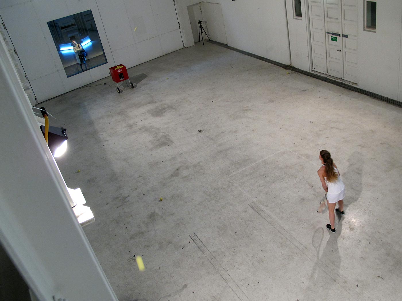Reykjavík. Hafnarhús, Abschlussarbeiten. - Eine Performance - 'Highlights' von Sunna Kristín Hannesdóttir. (26.04.2013)