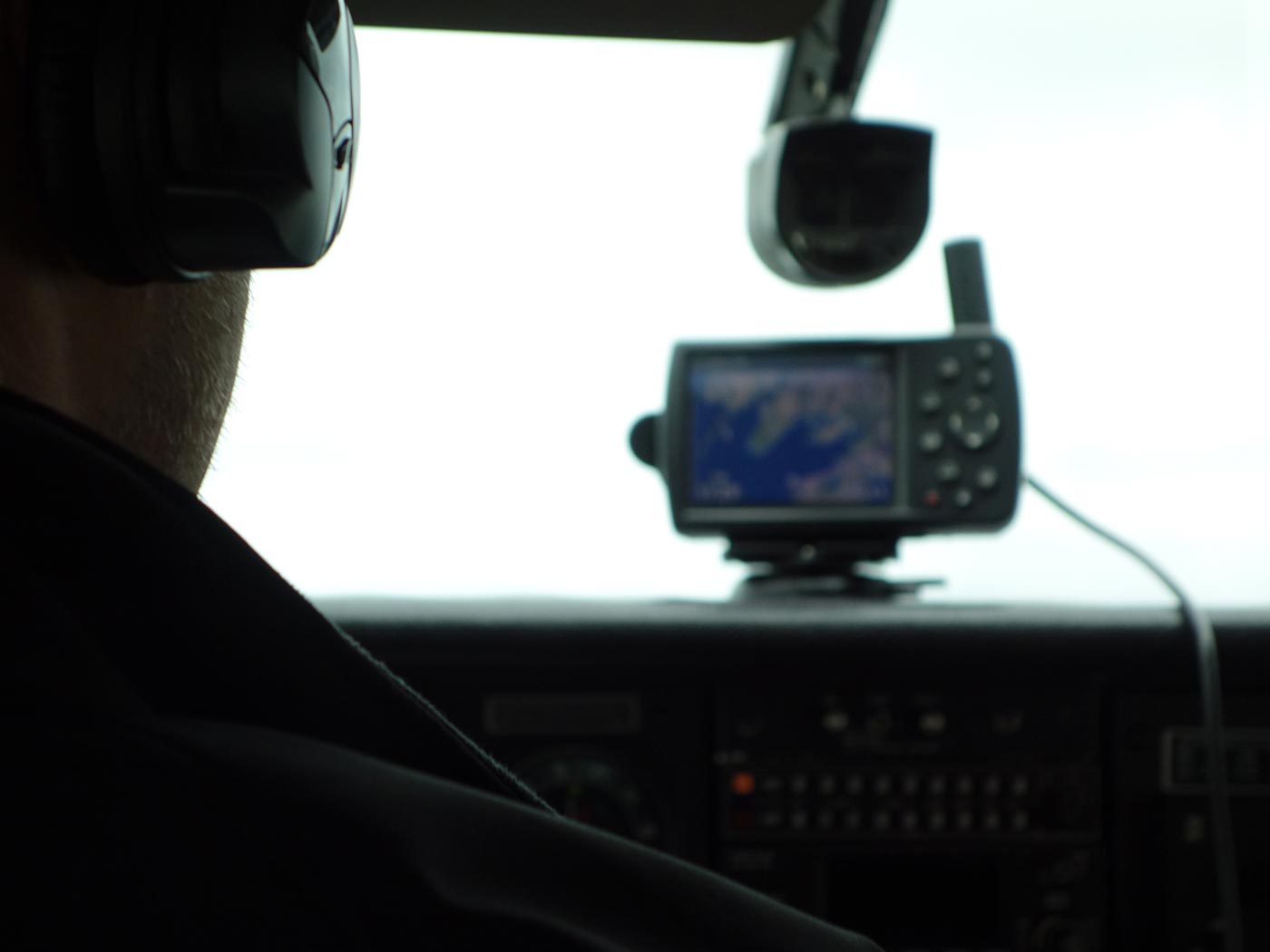 Between Djúpavík and Reykjavík. A flight. - Inside the plane. (1 July 2013)