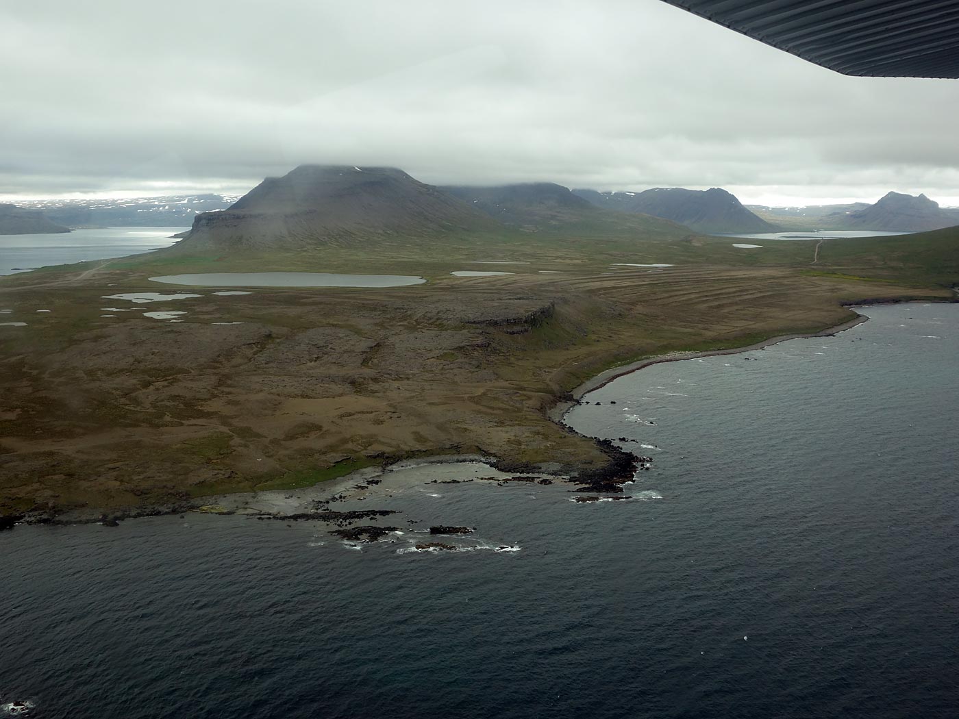 Between Djúpavík and Reykjavík. A flight. - Took off ... (1 July 2013)