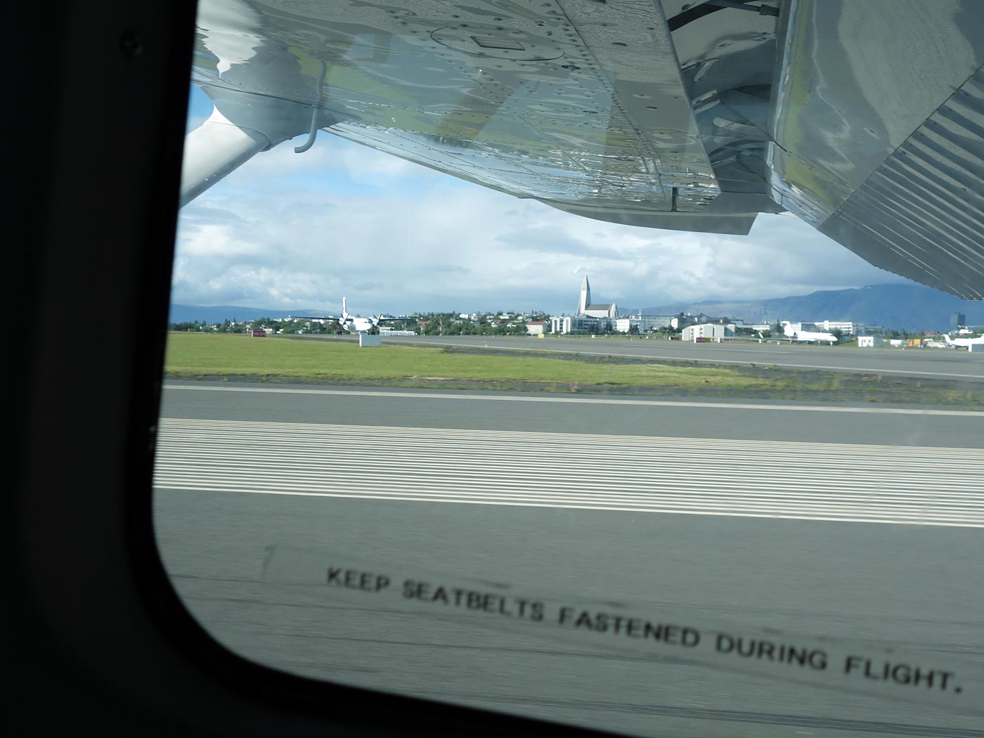 Zwischen Djúpavík und Reykjavík. Ein Flug. - Gelandet! (01.07.2013)