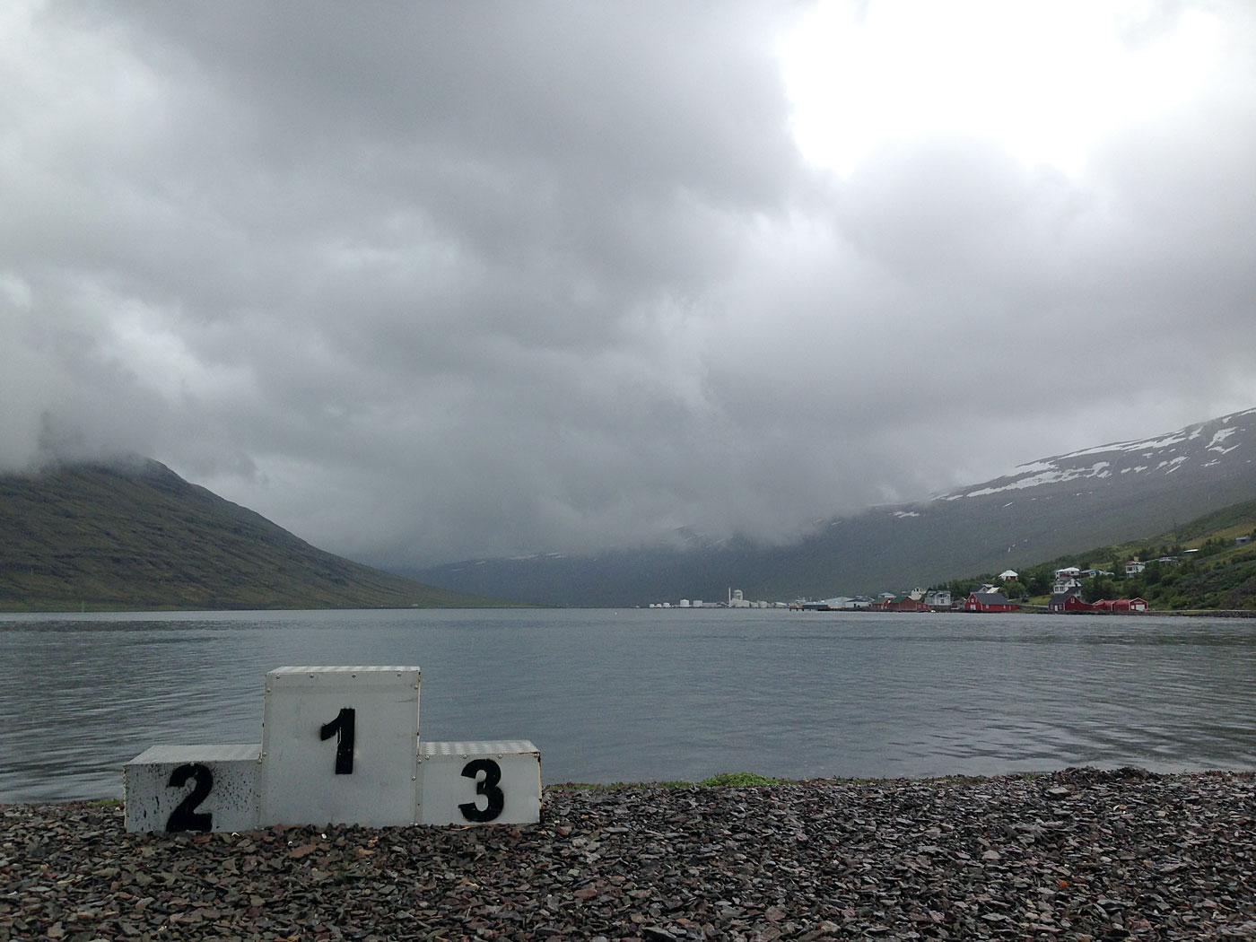 Rund um Island. Tag III. Eskifjörður - Borgarfjörður eystri. - Eskifjörður. (04.07.2013)