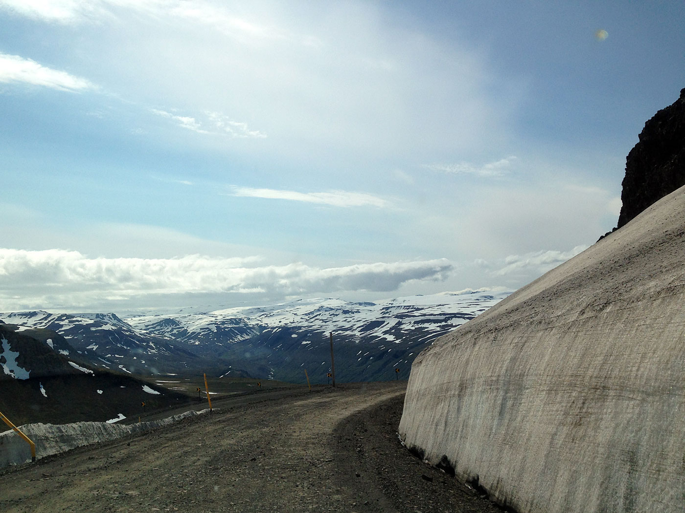 Rund um Island. Tag IV. Borgarfjörður eystri - Langanes. - Hellisheiði (Strasse 917). (05.07.2013)