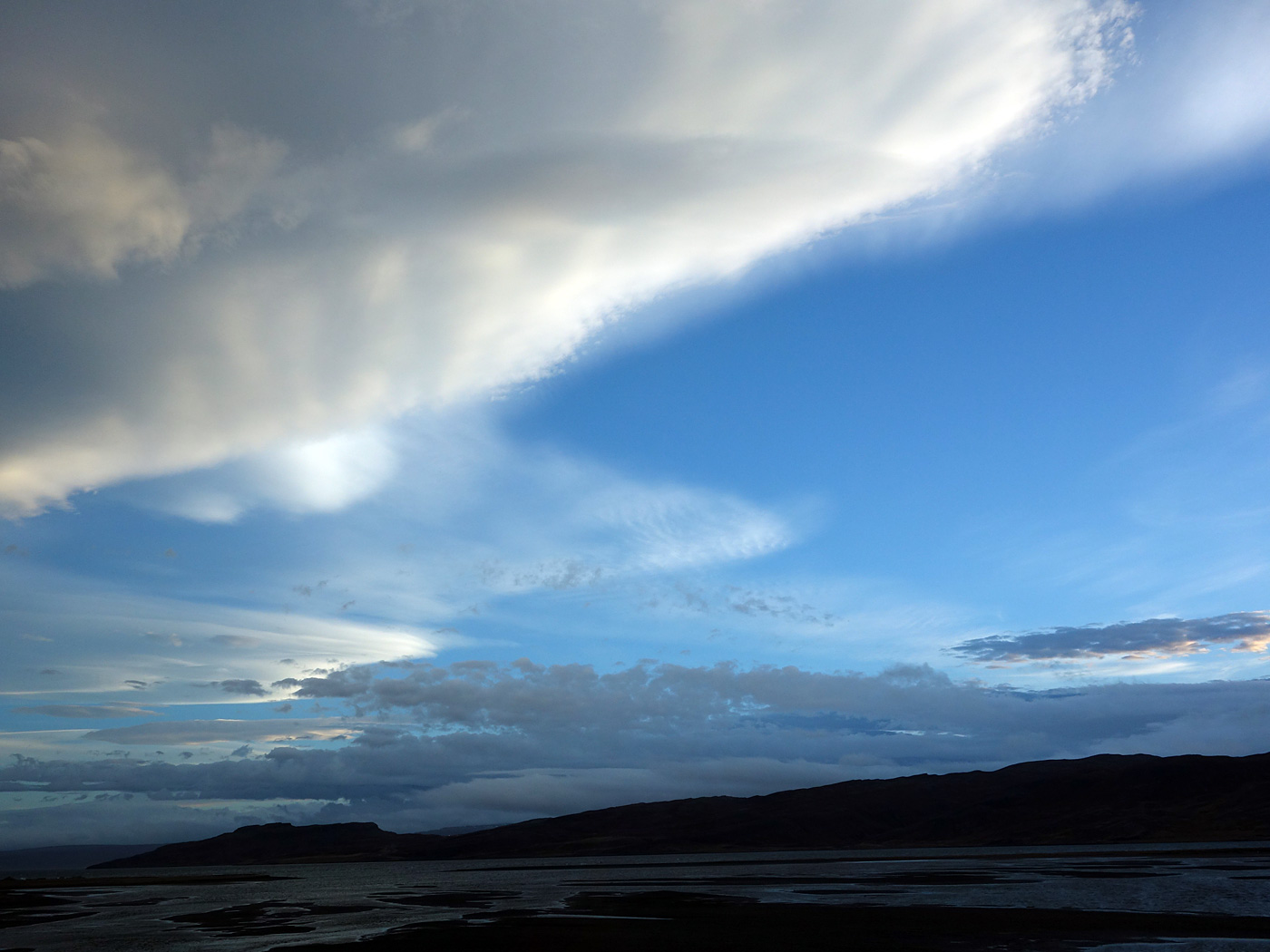 Reykjavík - Djúpavík. Wolken. - f. XXIII. (11.10.2013)