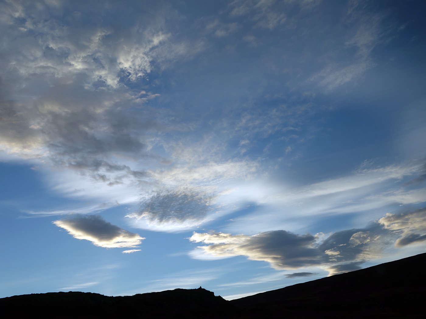 Reykjavík - Djúpavík. Wolken. - f. XXIV. (11.10.2013)