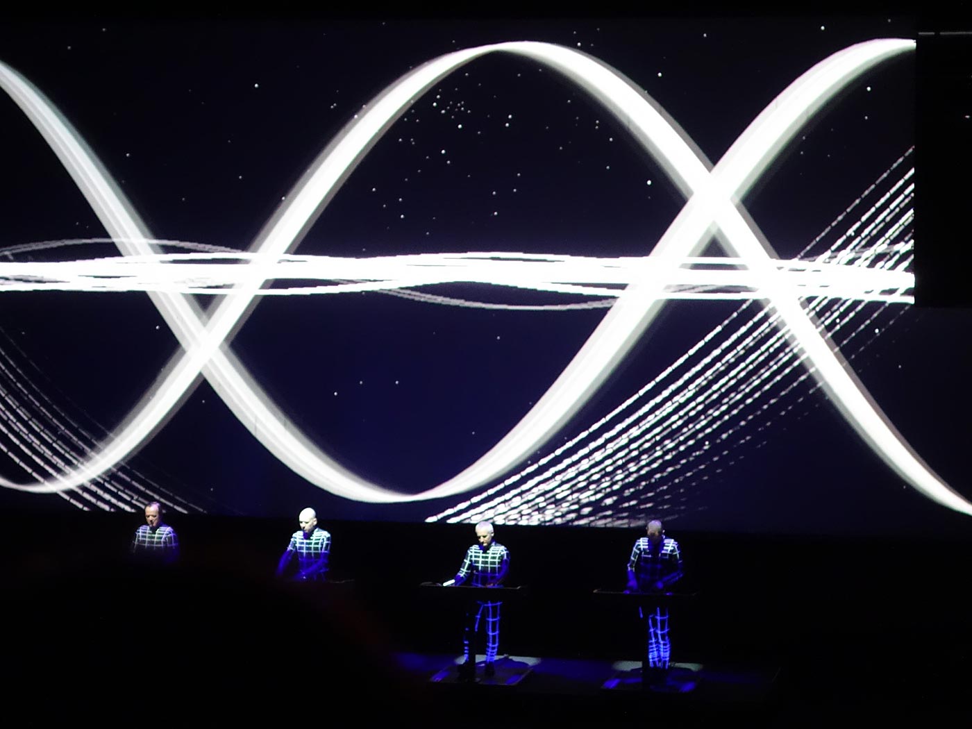 Reykjavík. KRAFTWERK - live at HARPA. - <a href='http://kraftwerk.com' target='_blank' class='linksnormal'>KRAFTWERK</a> - 'Ätherwellen' (?). (3 November 2013)