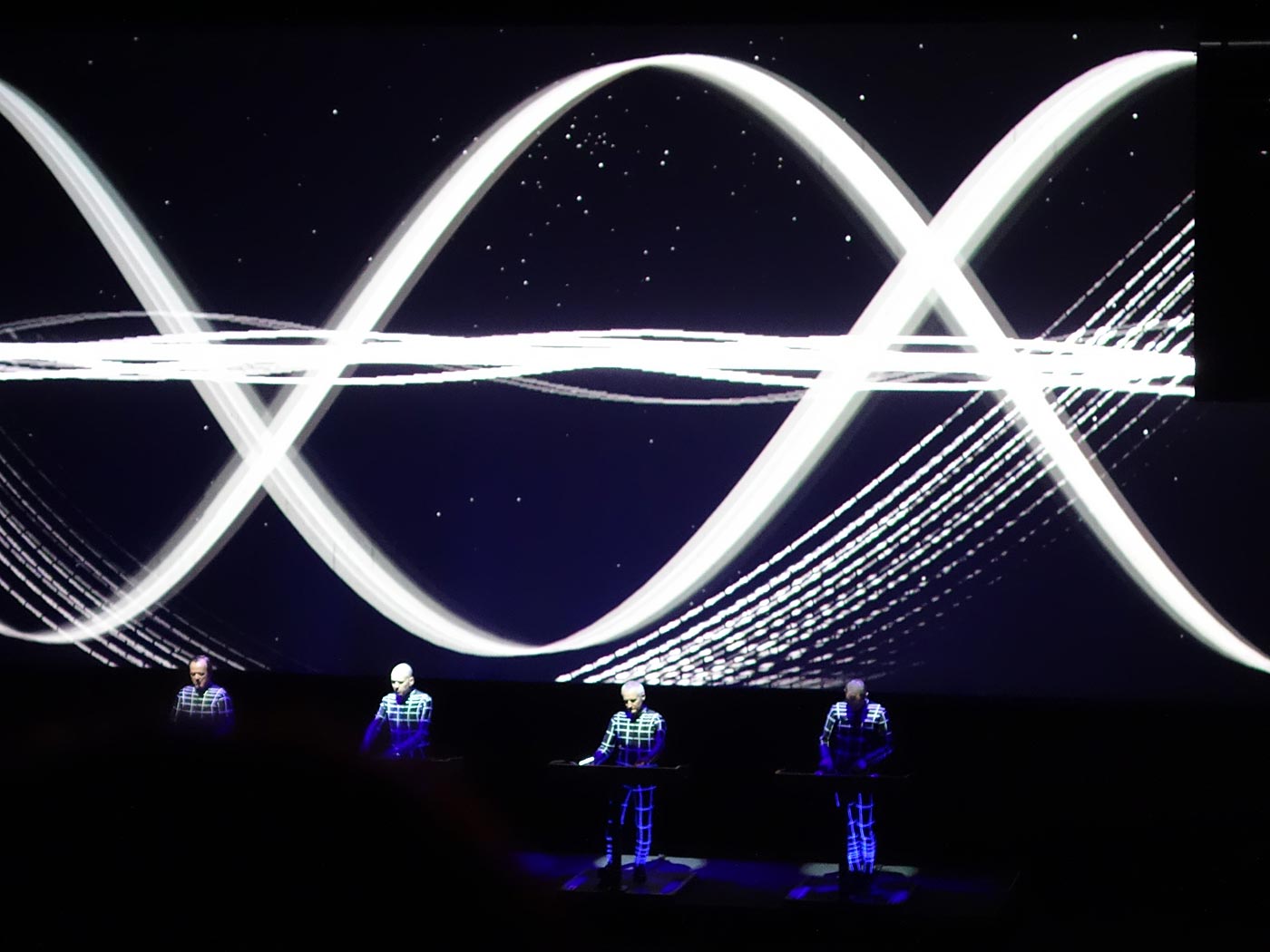 Reykjavík. KRAFTWERK - live in der HARPA. - <a href='http://kraftwerk.com' target='_blank' class='linksnormal'>KRAFTWERK</a> - 'Ätherwellen' (?). (03.11.2013)