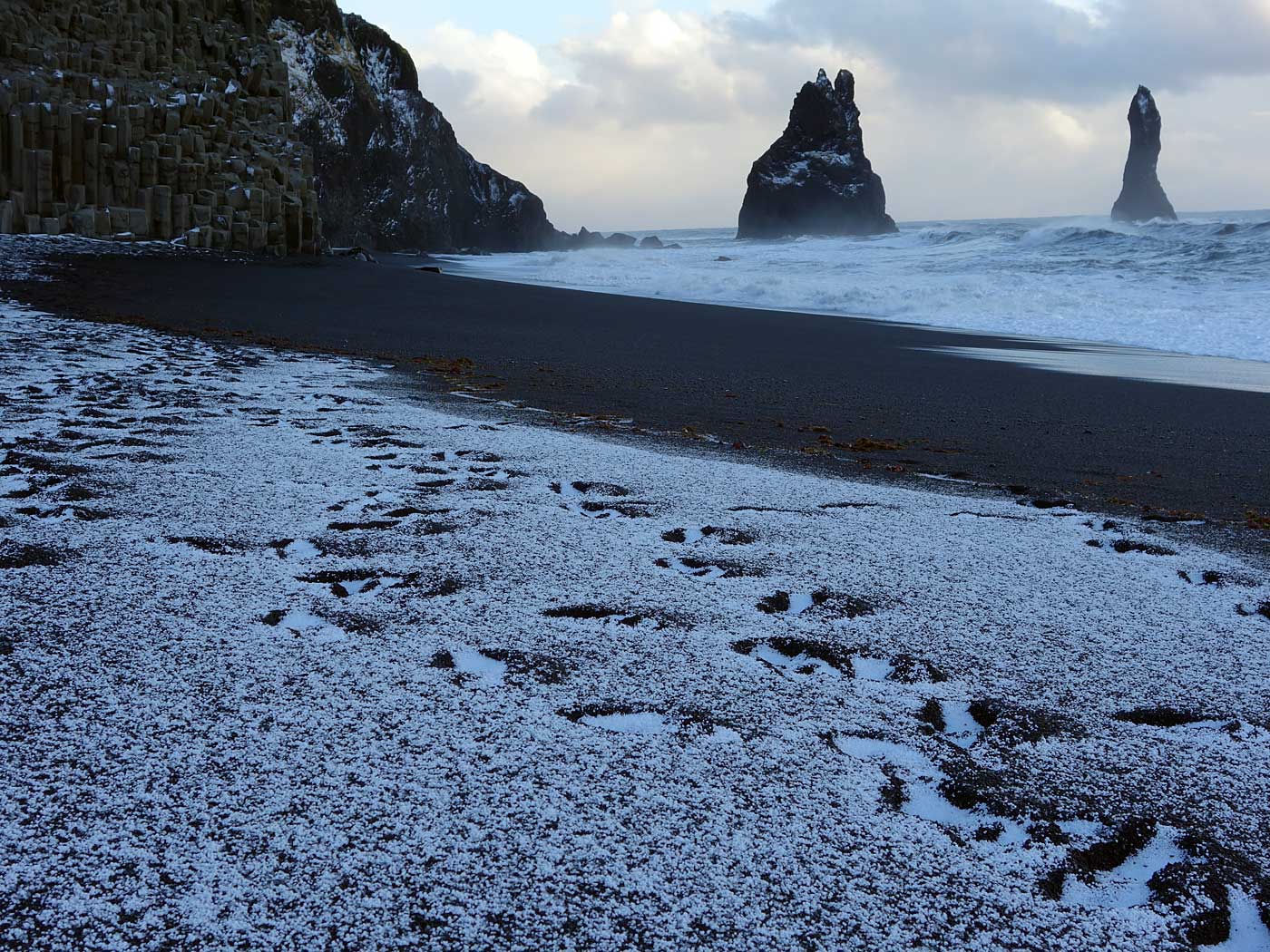 Strand Reynisfjára bei Vík. - I. (17.11.2013)