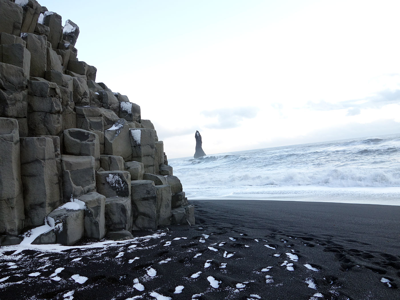 Beach Reynisfjára near Vík. - II. (17 November 2013)