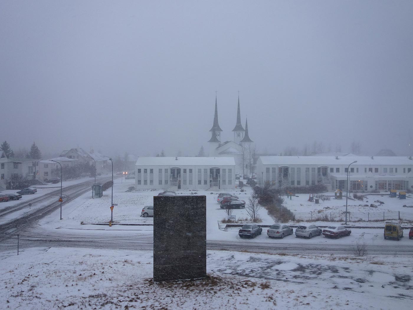 Reykjavík. Miscellaneous LXXI. - Háteigskirkja church. (1 till 25 December 2013)
