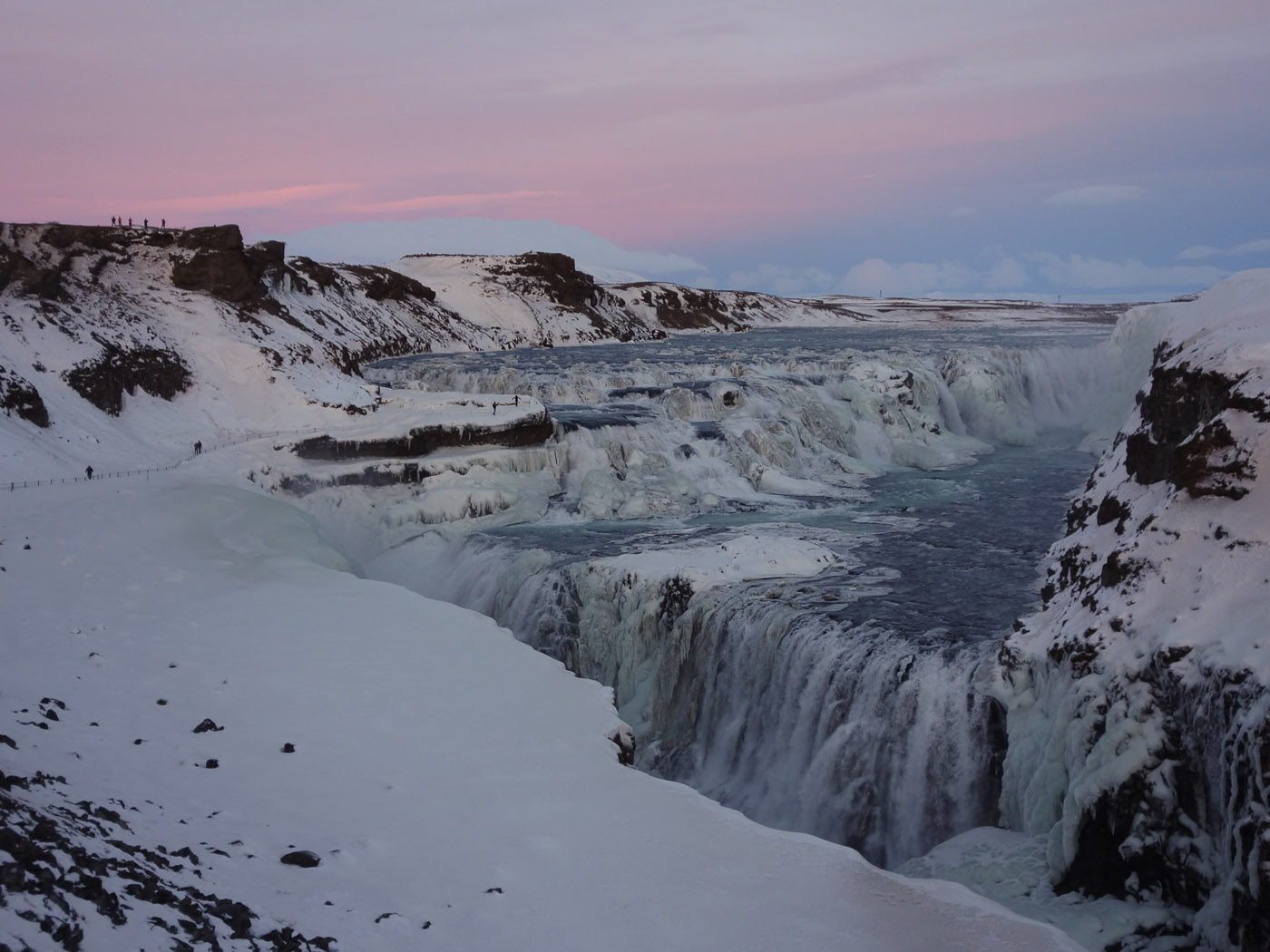 Golden Circle. Frozen Circle. - Gullfoss. Frozen Gullfoss, amazing. II. (2 January 2014)