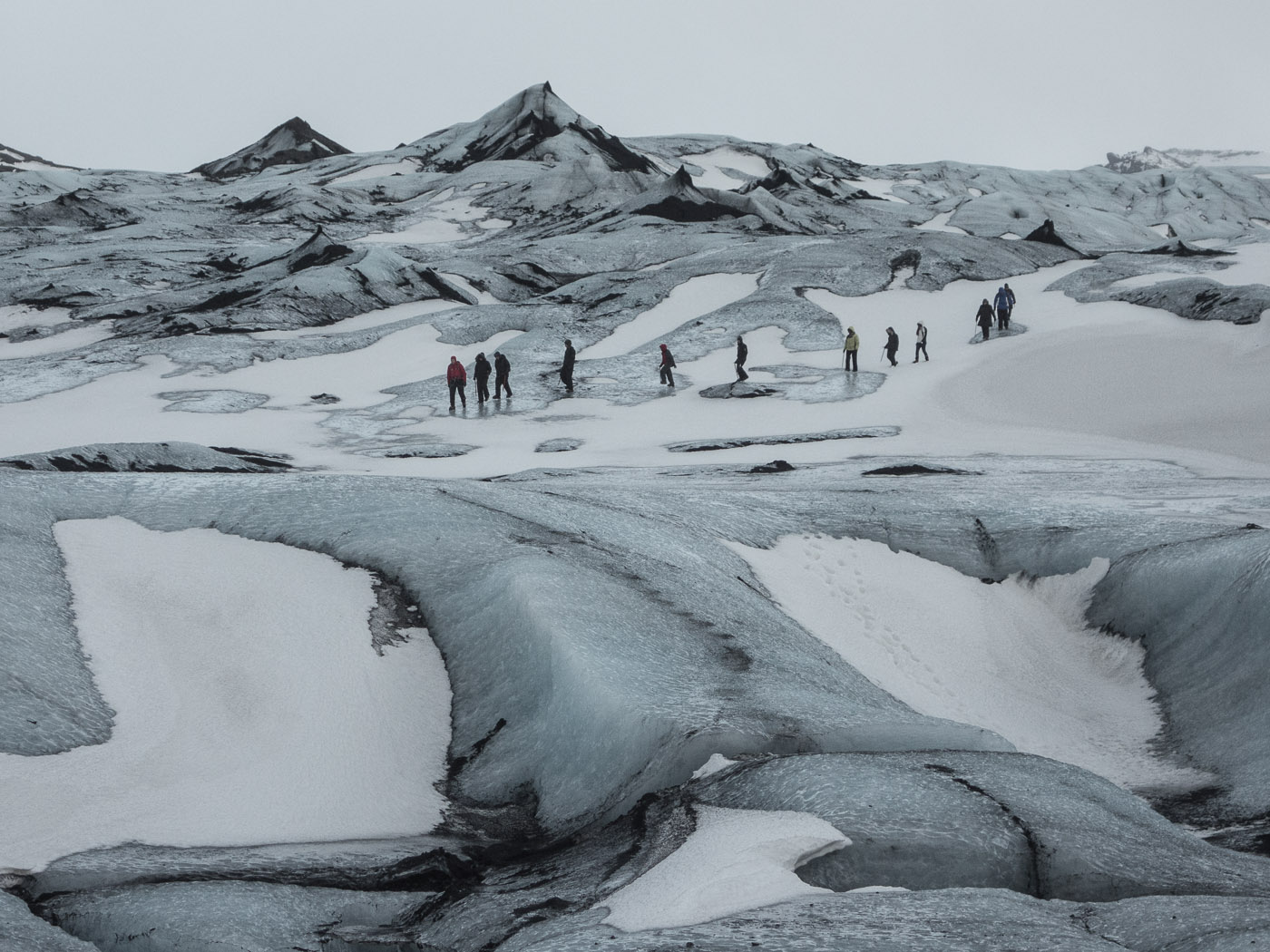 South Coast. Part 7 - Sólheimajökull. - Sólheimajökull. III. (18 January 2014)