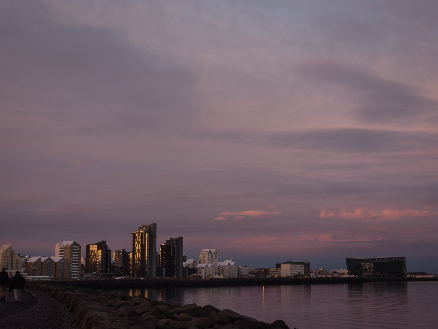 Reykjavík. Miscellaneous LXXIII. - Reykjavík skyline ... (20 till 31 January 2014)