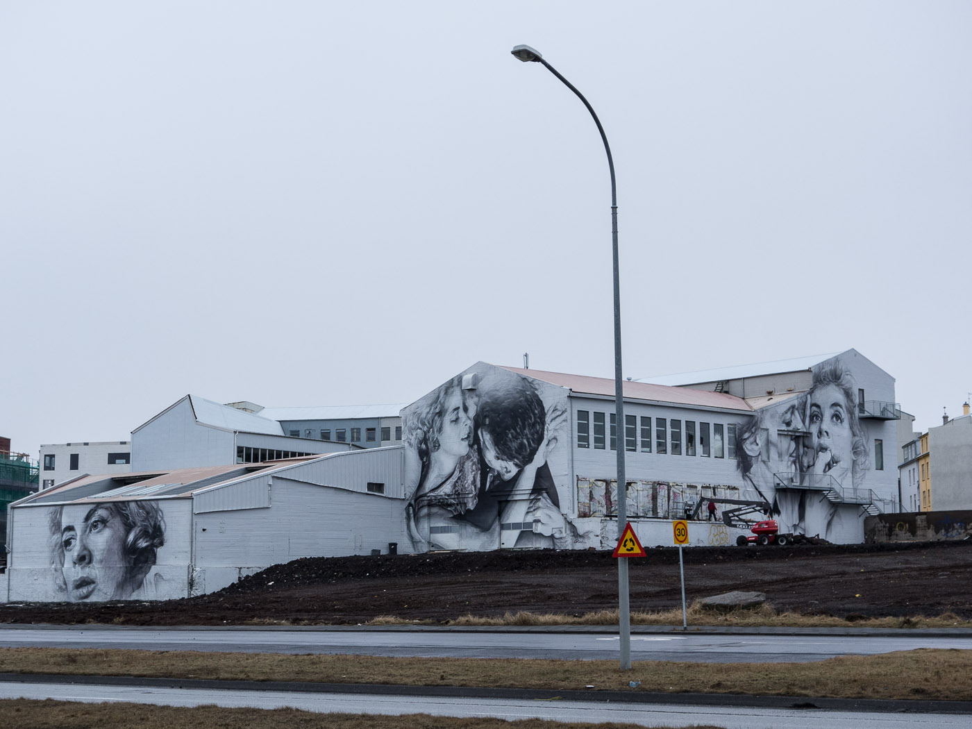 Reykjavík. Miscellaneous LXXIV. - Amazing wall paintings - made by <a href='http://www.grapevine.is/Features/ReadArticle/Australian-Artist-Reclaims-Reykjaviks-Rough-Walls' target='_blank' class='linksnormal'>Guido Van Helten</a>. (2 till 21 February 2014)