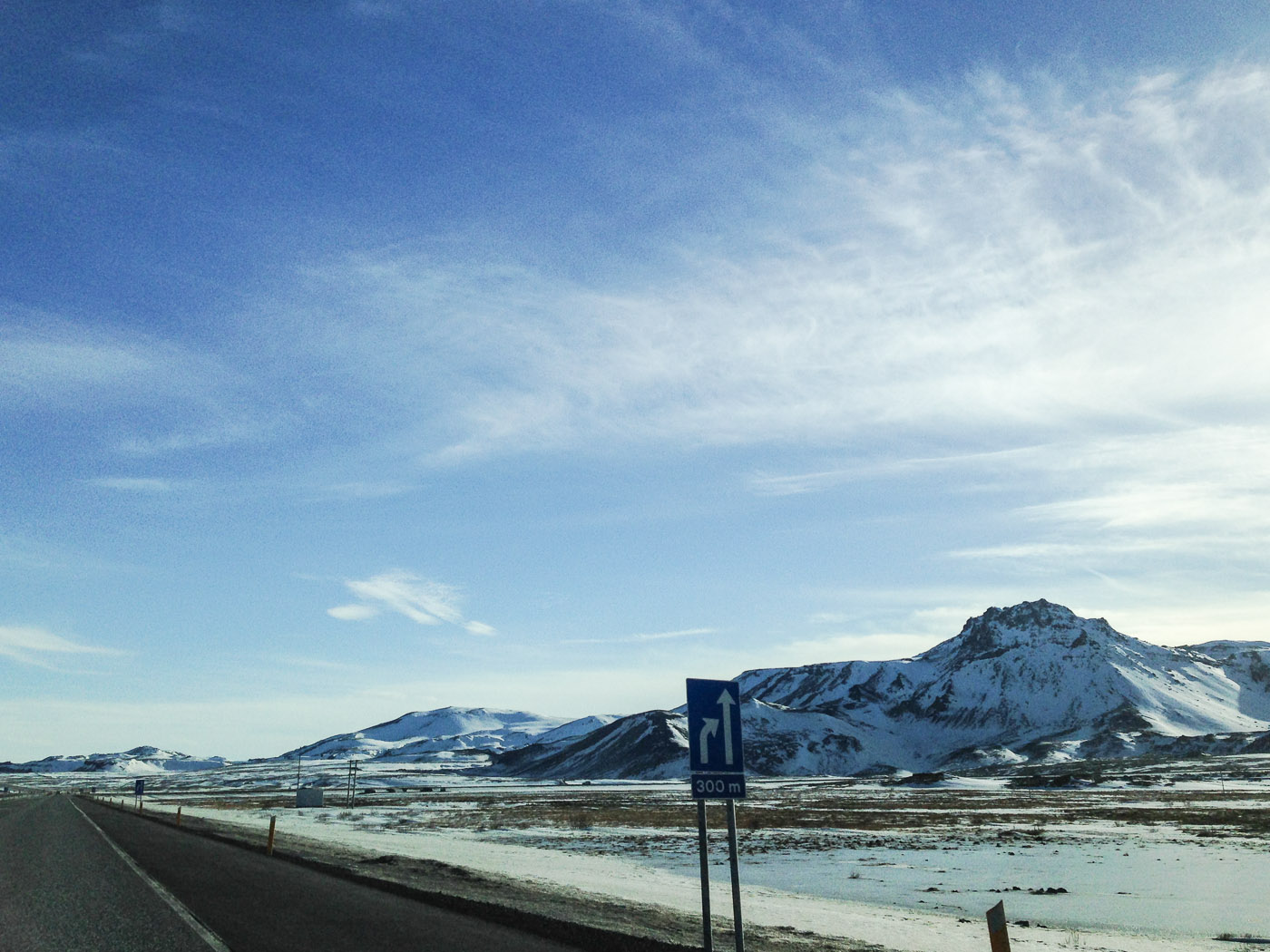 South coast. Driving to (near) Vík! - Ringroad, Hellisheiði. I. (1 March 2014)